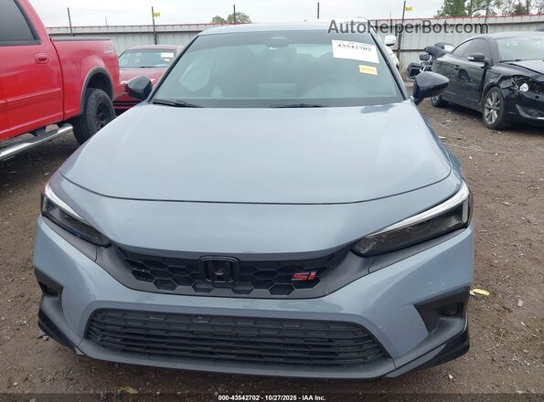 2HGFE1E5XNH475245 2022 HONDA CIVIC Синий Вид щитка приборов
