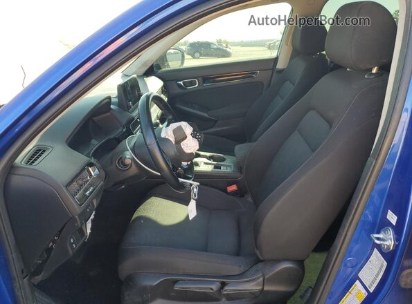 2HGFE1F71NH321328 2022 HONDA CIVIC Blue წინა სალონის ხედი