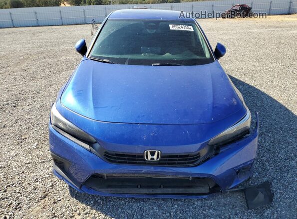2HGFE1F71NH321328 2022 HONDA CIVIC Blue წინა ხედი