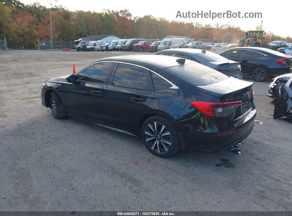 2HGFE1F74NH321128 2022 HONDA CIVIC Black Rear left