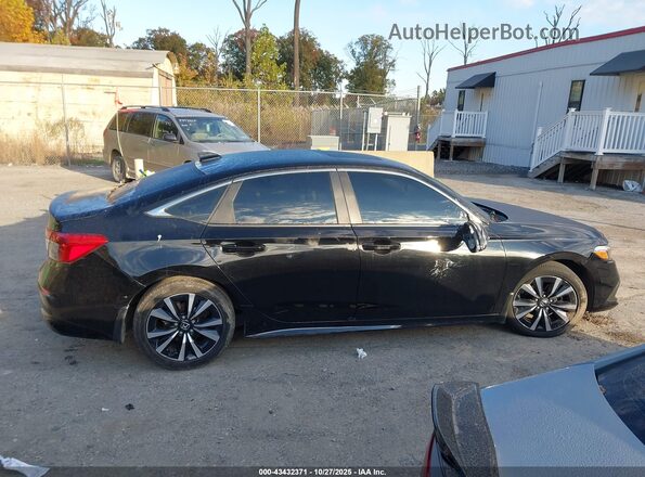 2HGFE1F74NH321128 2022 HONDA CIVIC Black Rear interior view