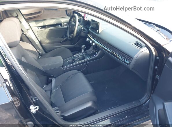 2HGFE1F74NH321128 2022 HONDA CIVIC Black Front interior view