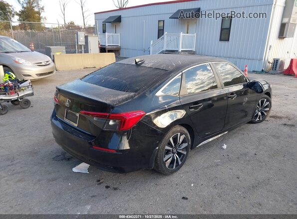 2HGFE1F74NH321128 2022 HONDA CIVIC Black Rear right
