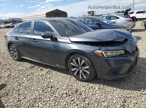 2HGFE1F76NH319171 2022 HONDA CIVIC Серый 