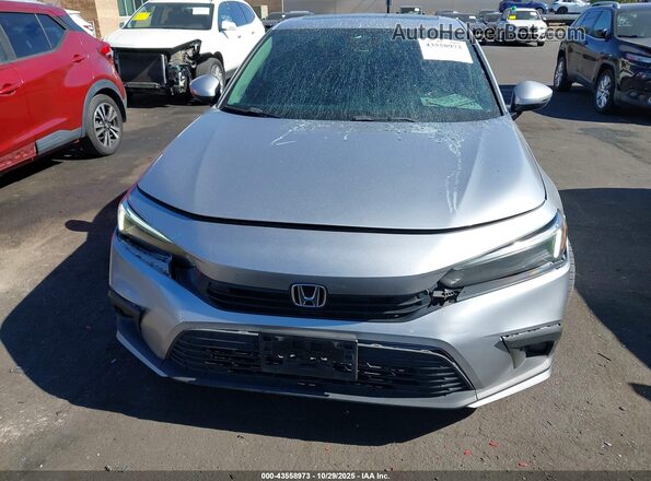 2HGFE1F90NH300939 2022 HONDA CIVIC Серебряный Вид щитка приборов