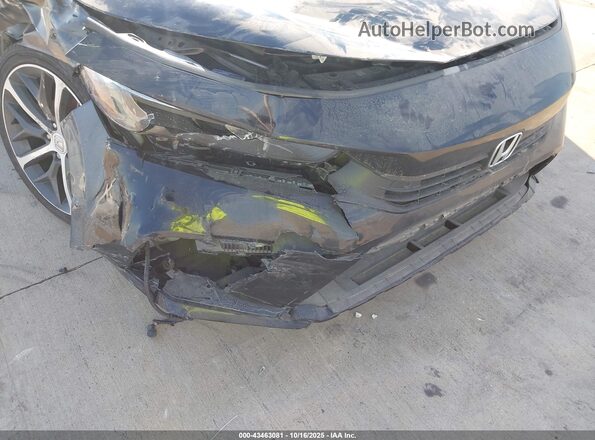2HGFE1F94NH324788 2022 HONDA CIVIC Black Вид спереду