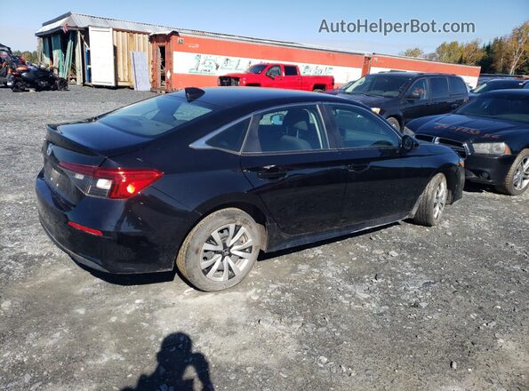 2HGFE2F28NH129852 2022 HONDA CIVIC Black უკანა მარჯვენა