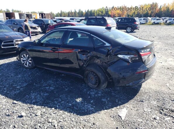 2HGFE2F28NH129852 2022 HONDA CIVIC Black უკანა მარცხენა