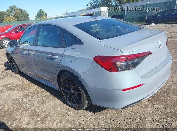 2HGFE2F50NH527065 2022 HONDA CIVIC Light Blue Задня ліва чверть