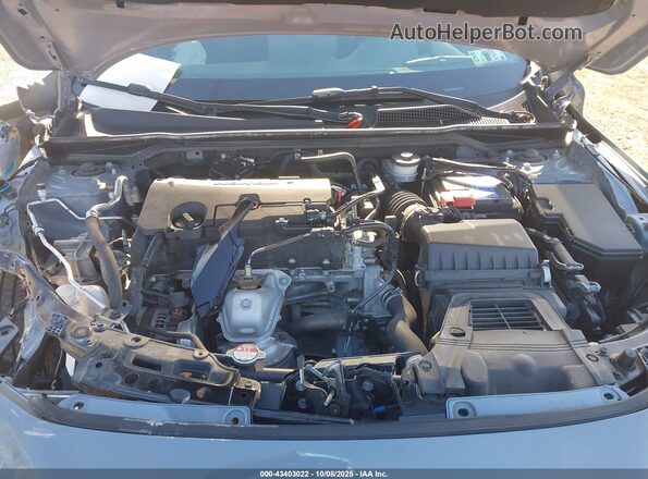 2HGFE2F50NH527065 2022 HONDA CIVIC Light Blue Вид ззаду