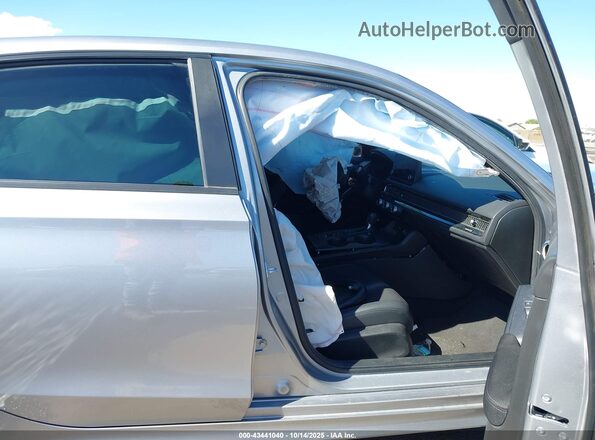 2HGFE2F50NH549485 2022 HONDA CIVIC Gray Front interior view