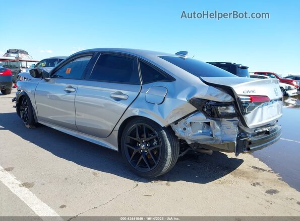 2HGFE2F50NH549485 2022 HONDA CIVIC Gray Rear left