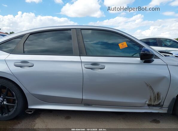 2HGFE2F50NH549485 2022 HONDA CIVIC Gray 360 interior view