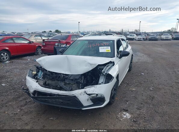 2HGFE2F50NH567856 2022 HONDA CIVIC Белый Вид спереди