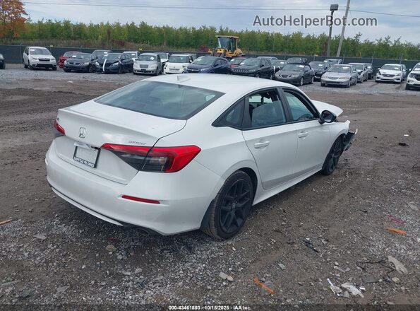 2HGFE2F50NH567856 2022 HONDA CIVIC Белый Задняя правая четверть