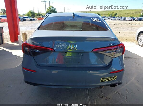 2HGFE2F50NH577481 2022 HONDA CIVIC Light Blue 