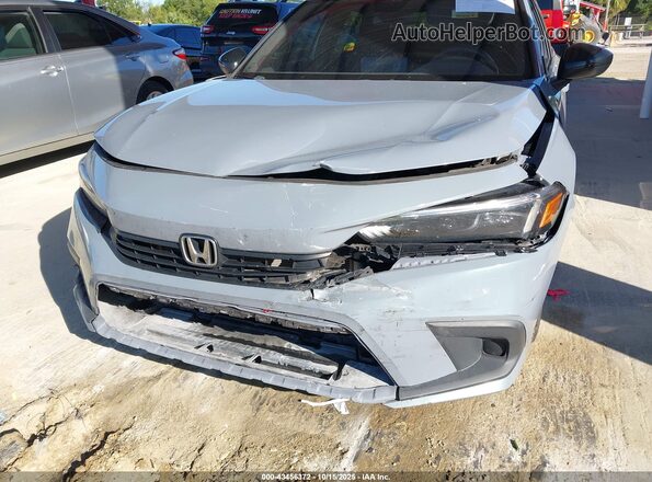 2HGFE2F50NH577481 2022 HONDA CIVIC Light Blue Front view