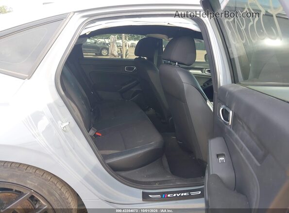 2HGFE2F50NH589727 2022 HONDA CIVIC Gray VIN կոդի պիտակի տեսք