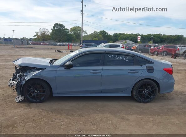 2HGFE2F50NH589727 2022 HONDA CIVIC Gray 