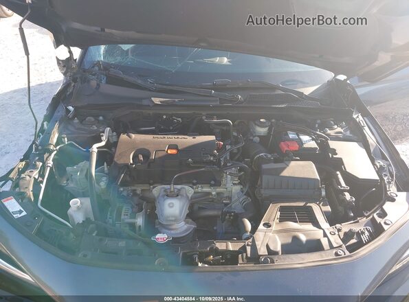 2HGFE2F51NH507181 2022 HONDA CIVIC Gray Вид ззаду