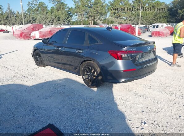 2HGFE2F51NH507181 2022 HONDA CIVIC Gray Задня ліва чверть