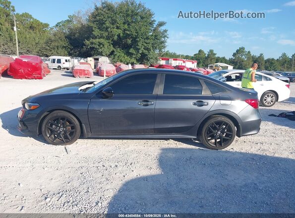 2HGFE2F51NH507181 2022 HONDA CIVIC Gray Панорамний вид салону 360°
