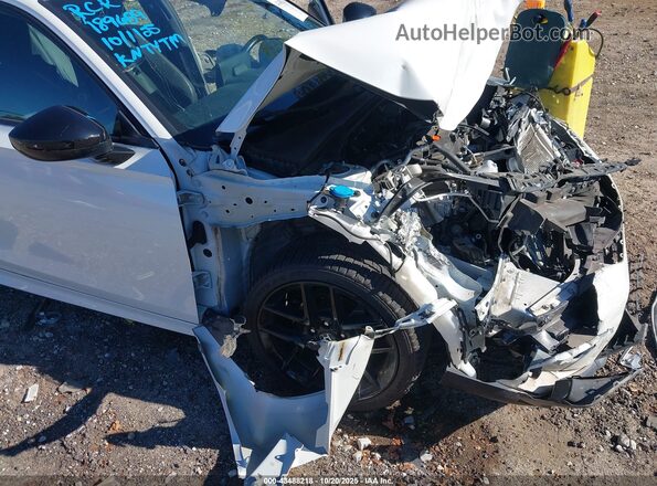 2HGFE2F51NH525941 2022 HONDA CIVIC White Widok z przodu