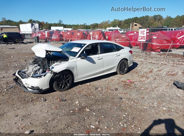 2HGFE2F51NH525941 2022 HONDA CIVIC White Przód lewy