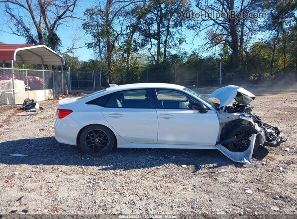 2HGFE2F51NH525941 2022 HONDA CIVIC White Widok wnętrza 360 stopni