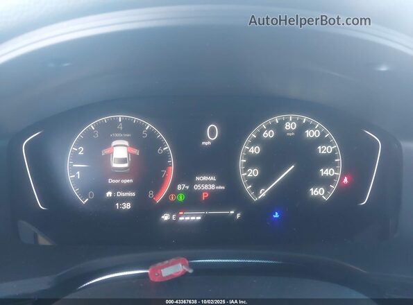 2HGFE2F51NH547969 2022 HONDA CIVIC White Հետևի նստատեղերի տեսք