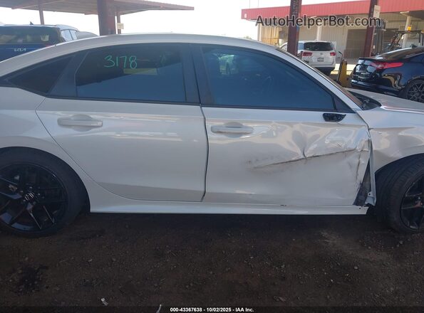 2HGFE2F51NH547969 2022 HONDA CIVIC White Սալոնի հետևի տեսք