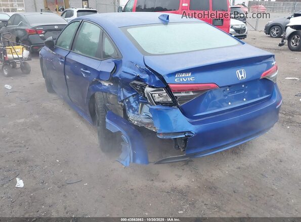 2HGFE2F51NH576176 2022 HONDA CIVIC Blue წინა ხედი