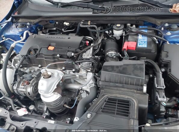 2HGFE2F51NH576176 2022 HONDA CIVIC Blue უკანა ხედი