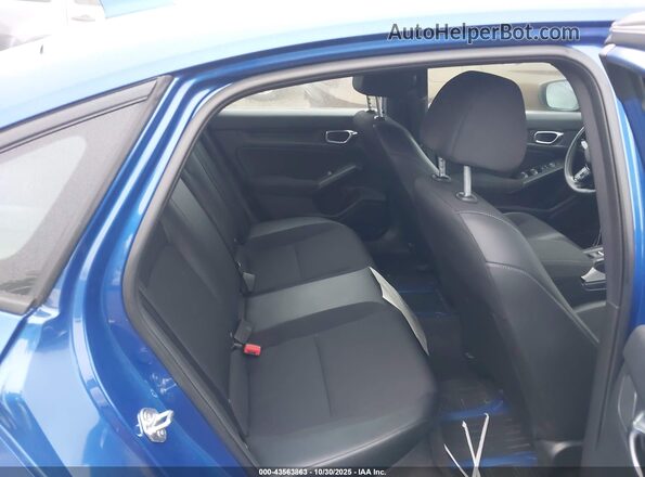 2HGFE2F51NH576176 2022 HONDA CIVIC Blue VIN კოდის სტიკერის ხედი