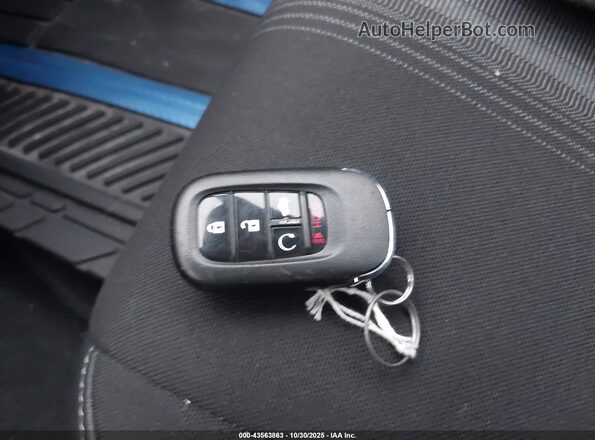 2HGFE2F51NH576176 2022 HONDA CIVIC Blue წინა პანელის ხედი