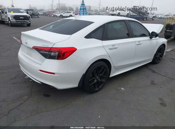 2HGFE2F52NH522319 2022 HONDA CIVIC White უკანა მარჯვენა
