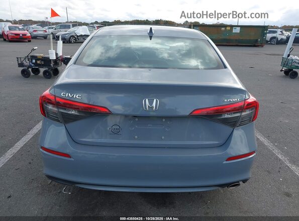 2HGFE2F52NH580382 2022 HONDA CIVIC Gray 