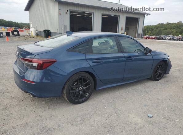 2HGFE2F52SH580121 2025 HONDA CIVIC Blue Rear right
