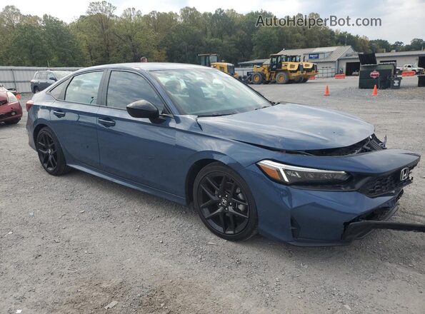 2HGFE2F52SH580121 2025 HONDA CIVIC Blue Front right