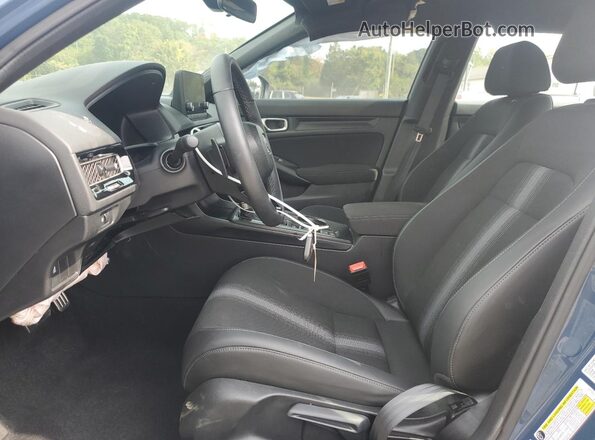 2HGFE2F52SH580121 2025 HONDA CIVIC Blue Front interior view