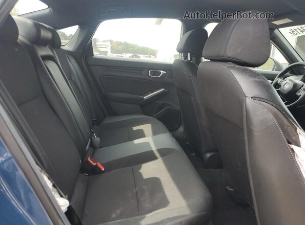 2HGFE2F52SH580121 2025 HONDA CIVIC Blue Rear seats view