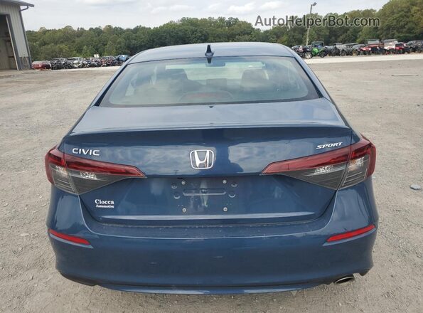 2HGFE2F52SH580121 2025 HONDA CIVIC Blue Rear view