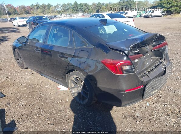 2HGFE2F53NH524659 2022 HONDA CIVIC Black უკანა მარცხენა