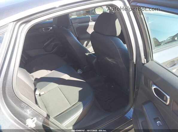 2HGFE2F53NH600204 2022 HONDA CIVIC Gray Widok naklejki z numerem VIN