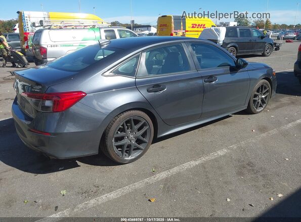 2HGFE2F53NH600204 2022 HONDA CIVIC Gray Tył prawy