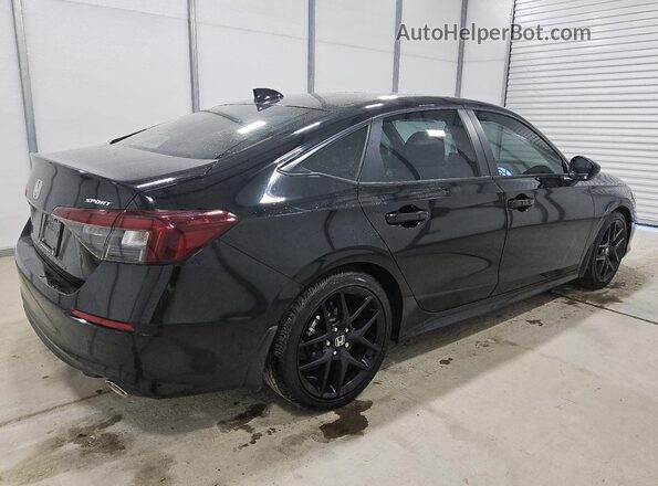 2HGFE2F53SH509722 2025 HONDA CIVIC Black Tył prawy