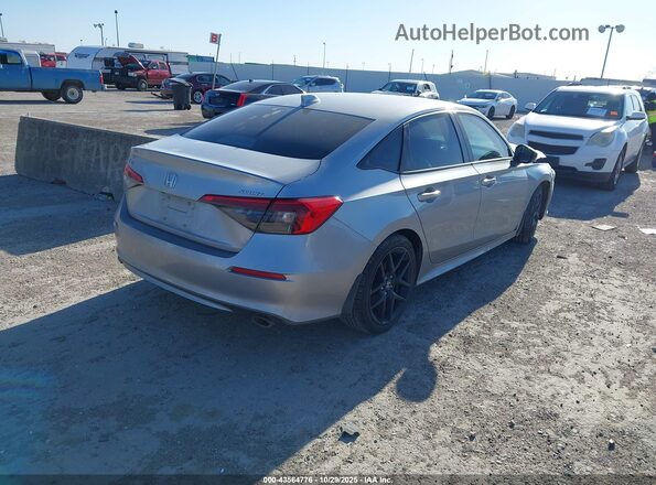 2HGFE2F54NH502489 2022 HONDA CIVIC Silver Հետևի աջ