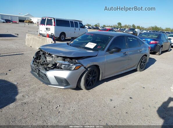 2HGFE2F54NH502489 2022 HONDA CIVIC Silver Սալոնի 360 աստիճան տեսք