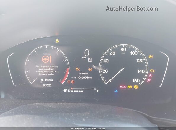 2HGFE2F54NH530647 2022 HONDA CIVIC Black Вид задніх сидінь