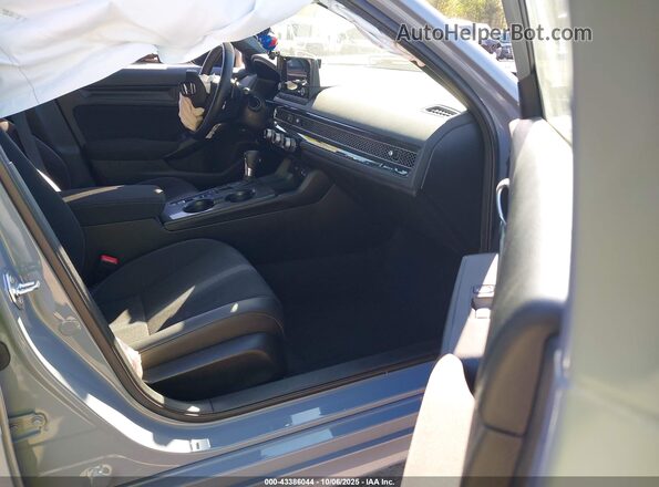 2HGFE2F54NH582568 2022 HONDA CIVIC Gray Front interior view